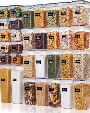 32pcs Food Storage Container Set