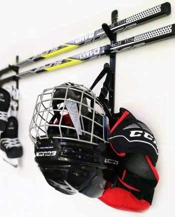 Hockey Stick Rack, Wall Storage Hockey Stick Display Holder/Hanger