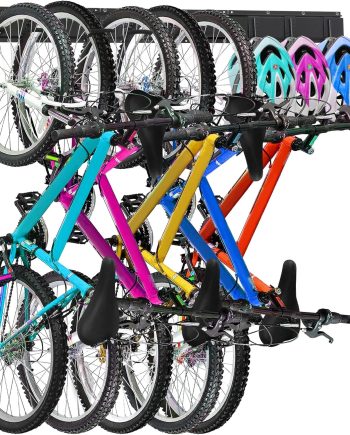 Wall-mounted Vertical Adjustable Bike Rack